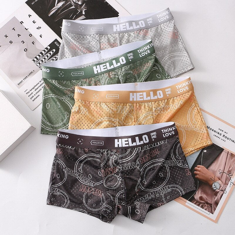 HELLO™ Smile - Men's Underwear (4 Pack)