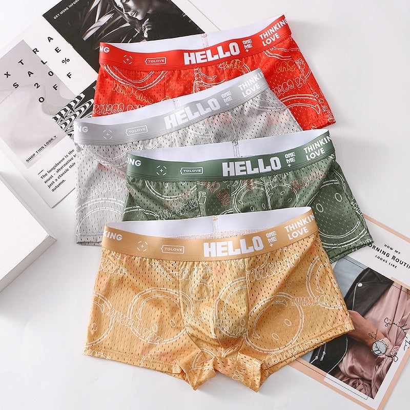 HELLO™ Smile - Men's Underwear (4 Pack)