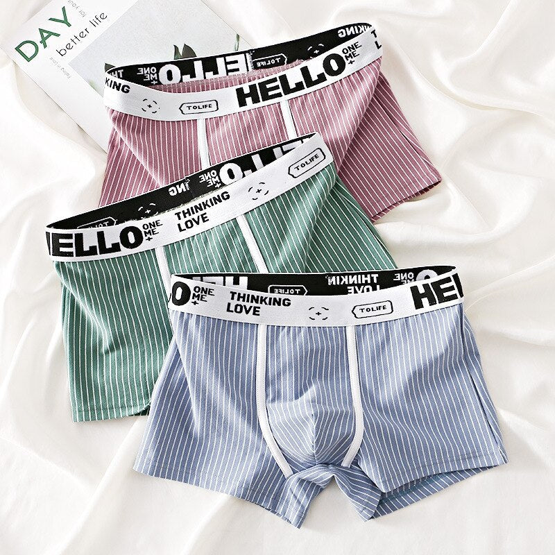 HELLO™ Striped - Men's Underwear (3 Pack)